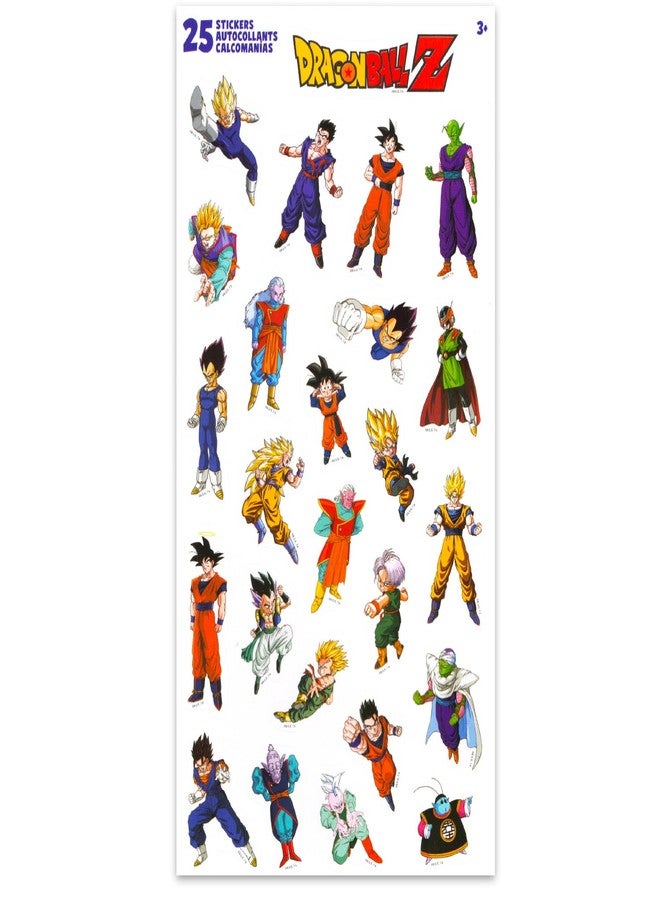 Dragon Ball Z Party Favors for Boys & Girls - Dragon Ball Stickers Sheet Bulk Bundle with 12 Pack Dragon Ball Z Sticker Sheets for Kids Birthday Party & Goodie Bags | Dragon Ball Party Supplies - Image 2